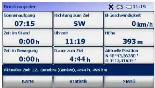 FALK Vision V600 Navigator 11 - Bordcomputer – Routeninformationen - 2
