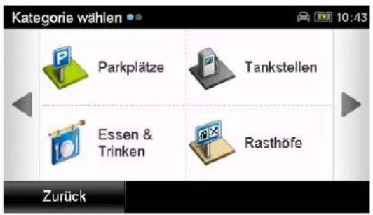 FALK PUR Navigator FN 13 - Zieleingabe über die Auswahl eines Sonderziels (POI) - 1