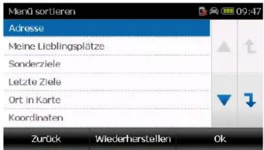 FALK Neo Navigator FN13 - Menüreihenfolge Zieleingabe - 1