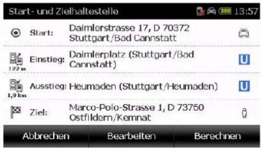 FALK Neo Navigator FN13 - Routenplaner mit Bus &amp; Bahn - 2