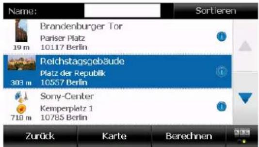 FALK Neo Navigator FN13 - Detailansicht eines Sonderziels - 1