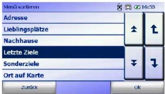 FALK Navigator 9.5 - Menüreihenfolge Zieleingabe - 1