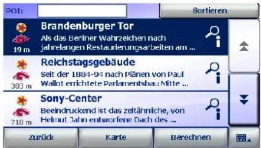 FALK Navigator 9.5 - Sehenswertes - 2