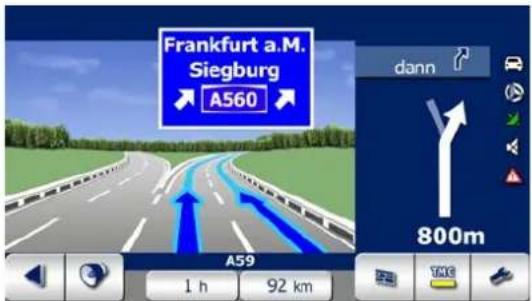 FALK Navigator 10 - Echt-Sicht (optional) - 2