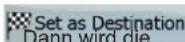 AUDIOVOX NAV 102 - Das Ziel aus den POIs wählen - 14