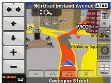 Northumberland Avenue A308 Strand A308 Whit Menture Alrafaigar Square Cockspur Street