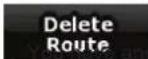 AUDIOVOX NAV 101 - Deleting the active route - 1