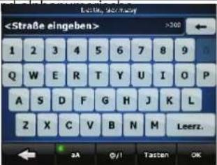 AUDIOVOX NAV 103 - Die Tastatur verwenden - 1