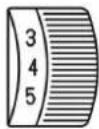 AEG NM 210 - STOFF- FADEN-NADEL-TABELLE - 8
