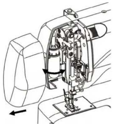 AEG NM 210 - INBETRIEBNAHME DER NÄHMASCHINE - 3