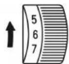 AEG NM 210 - STOFF- FADEN-NADEL-TABELLE - 10
