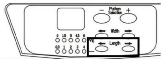 Pattern Selection + 0 1.5 3 4.5 6 Width 0.3 1 2 3 4 Length