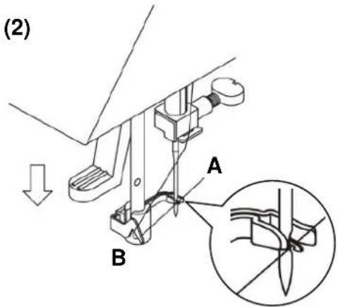 (2) A B
