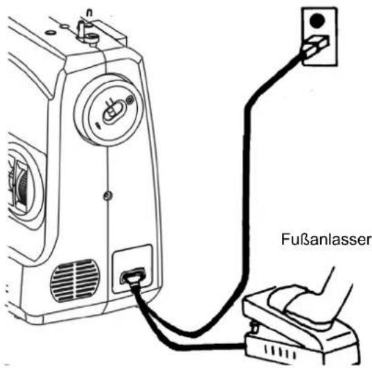 Fußanlasser