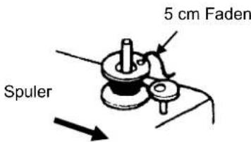5 cm Faden Spuler