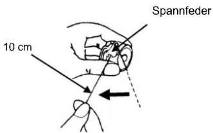 Spannfeder 10 cm