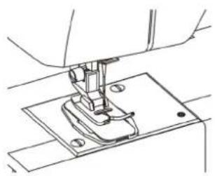 AEG 11210 - EINSETZEN DER "STICK- STOPFPLATTE" - 1