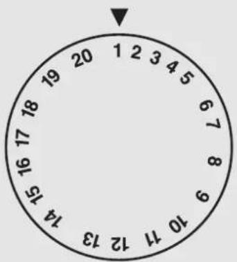 LIFETEC LT 8709 - Programmwählerknopf - 1