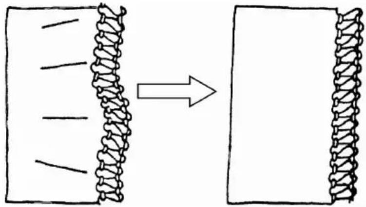 MEDION MD 10685 - Ungerade Strickkanten und glätten - 1