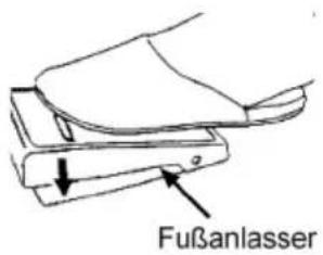 Fußanlasser