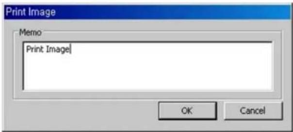 Print Image Memo Print Image OK Cancel