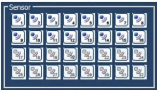 Sensor 1 2 3 4 5 6 7 8 9 10 11 12 13 14 15 16 17 18 19 20 21 22 23 24 25 26 27 28 29 30 31 32
