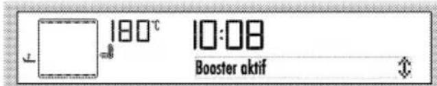 GRUNDIG GEKW47000 - Setting the booster (Quick heating) - 3