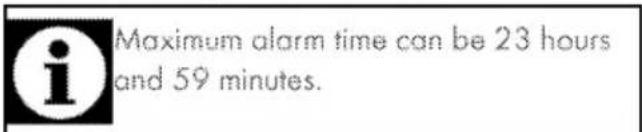 GRUNDIG GEBD47000 - Using the clock as an alarm - 1