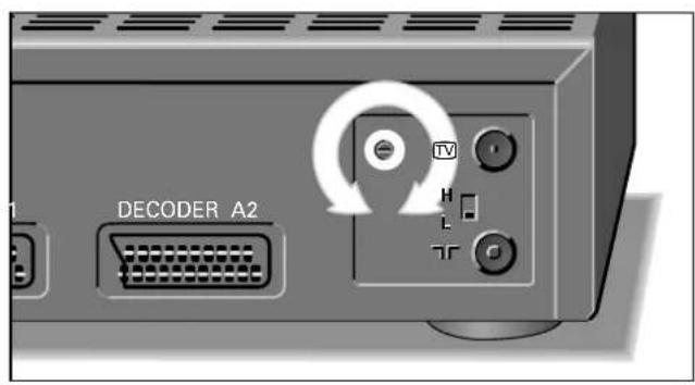 1 DECODER A2 TV H L G