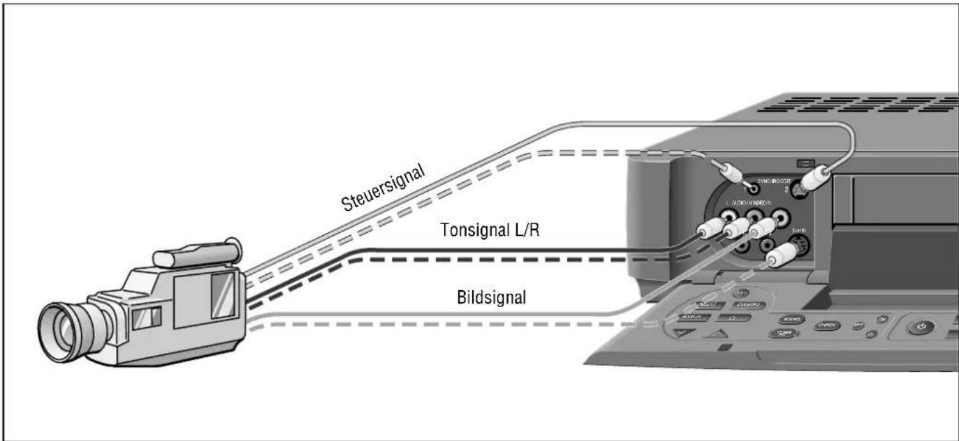 Steuersignal Tonsignal L/R Bildsignal