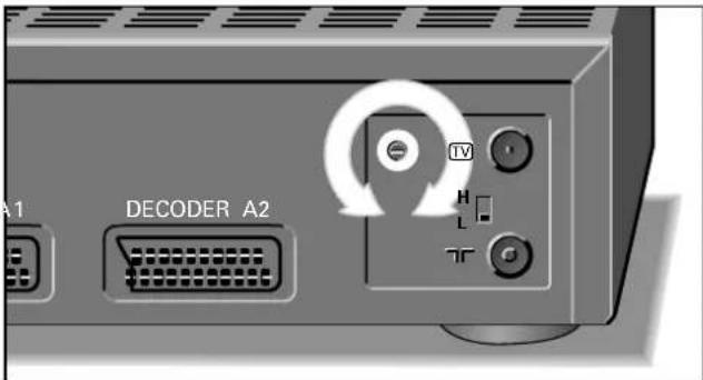 A1 DECODER A2 TV H L TF G