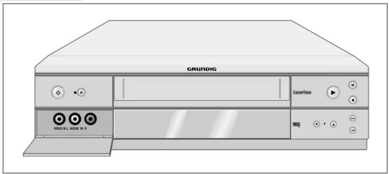 GRUNDIG Sawndiv VIDEO IN L AUDIO IN R MNS