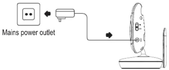 Mains power outlet