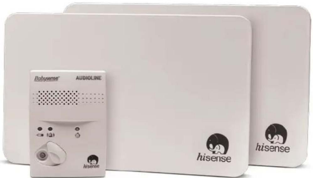 AUDIOLINE Babysense 2 - Babysense™ Medizinisch zugelassen Atmungsmonitor für Babys - 1