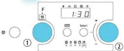 F 1:30 ① ②