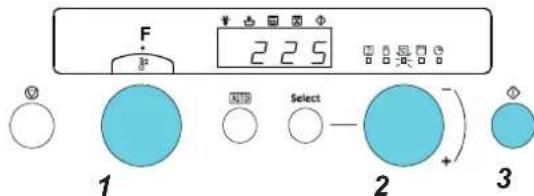 F 2 2 5 1 Select 2 + 3