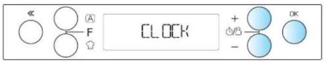 << A F CLOCK + - OK