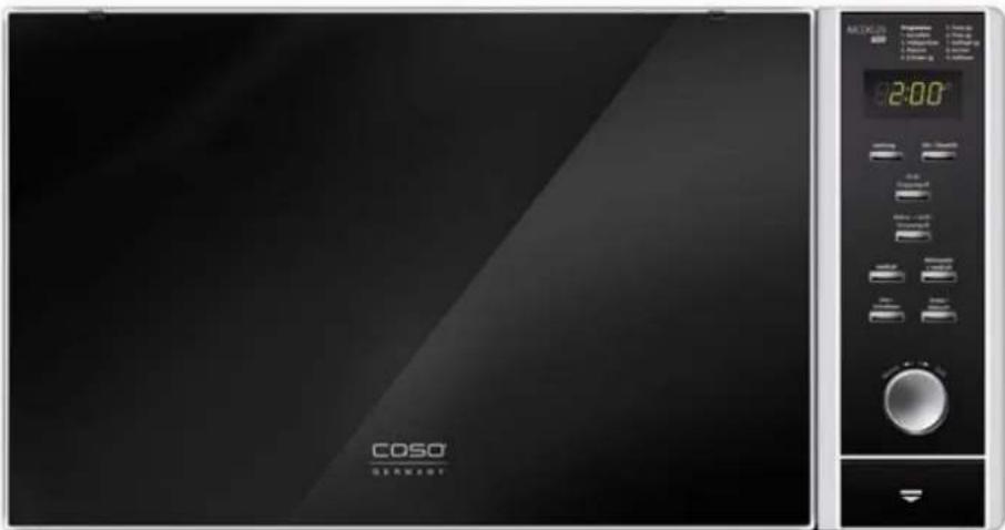 CASO MCDG 25 Pro - Mikrowelle, (Doppel)-Grill und Heißluftofen - 1
