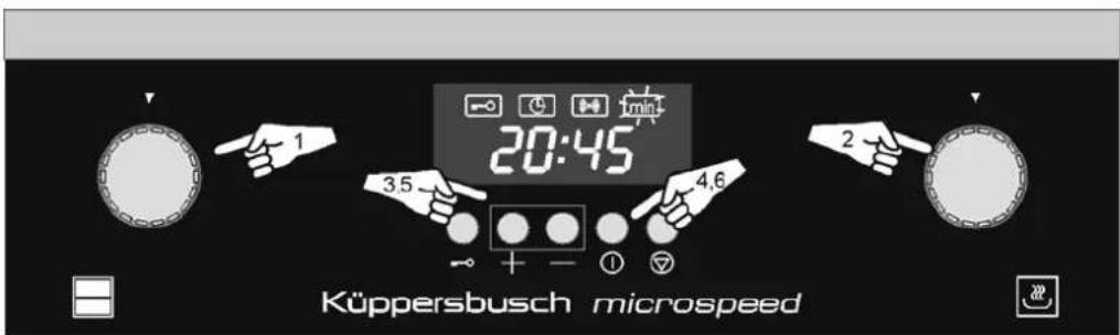 20:45 3,5 4,6 Küppersbusch microspeed