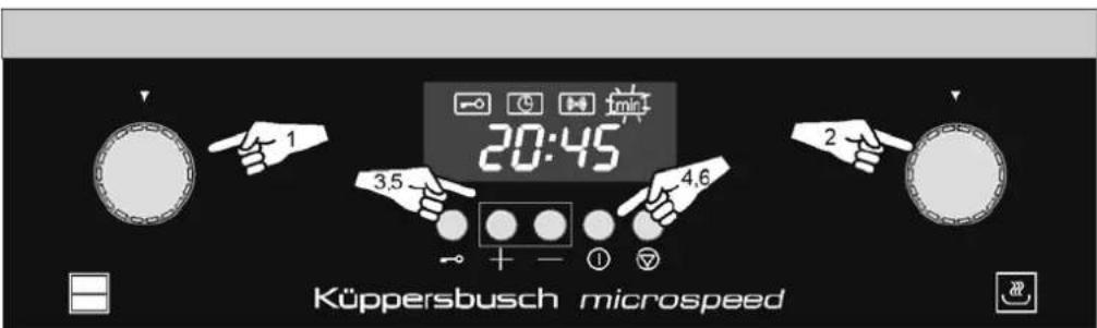 20:45 3,5 4,6 Küppersbusch microspeed