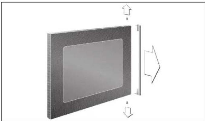 GAGGENAU EM221 - Demontage der Frontscheibe - 1