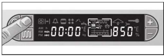 AM min RM min PM sec 00:00 °E 850 °E %