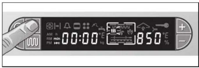 AM h REM min 00:00 °E PM sec 850 °E + - -