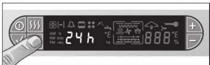 GAGGENAU EM221 - Optionsmenü, Uhr einstellen - 2
