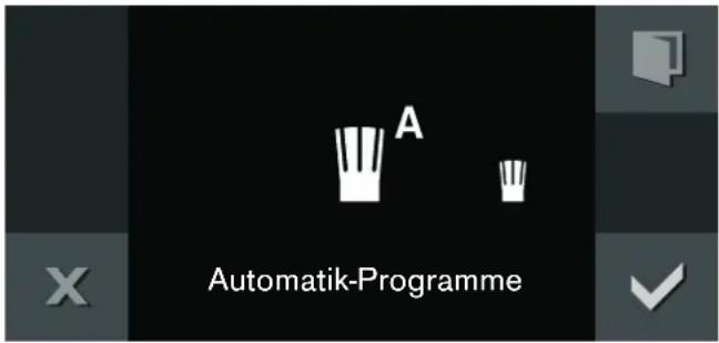 A Automatik-Programme