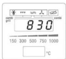 combi grill 830 combi 150 300 500 750 1000 °C