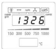 combi grill 1326 150 300 500 750 1000 °C
