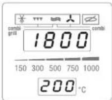 combi grill 1800 combi 150 300 500 750 1000 200 °C