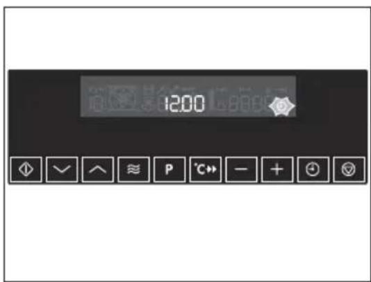 AEG-ELECTROLUX KB9810EA - Tageszeit einstellen und ändern - 1