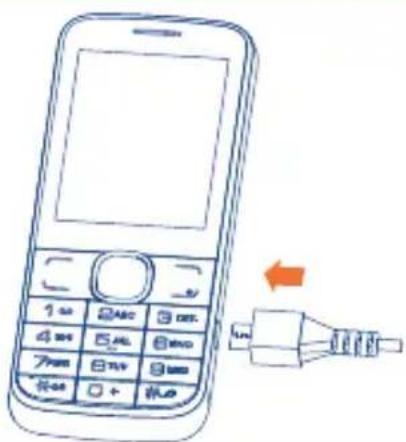 ALCATEL One Touch 2005X - Akku laden - 1